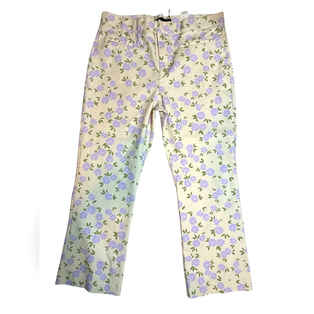 Zara Floral Print Pants NWOT - Picture 2 of 5